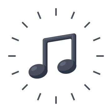 Music Vector Icon Stock Illustration
