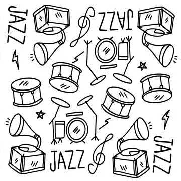 Music vector set bundle design Stock Illustration