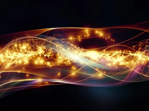 Music visualization Stock Illustration