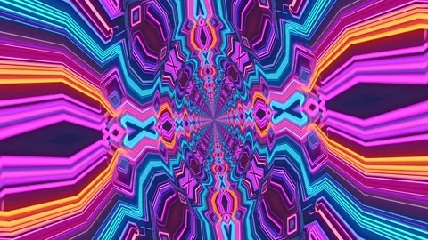 Music visualizer infinity loop animation Stock Footage 301550806