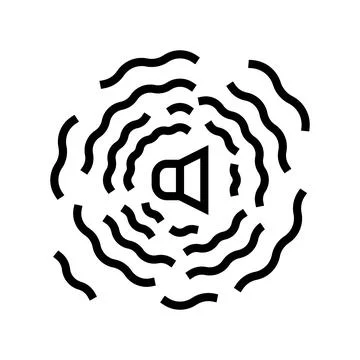 Music wave line icon vector illustration 스톡 일러스트