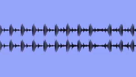 Music Waveform Animation - Sound Visualization without Audio Stock Footage 297393301