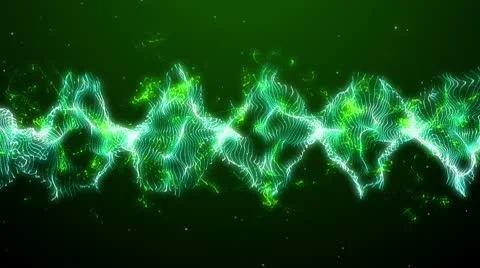 Music waves 1 Video stock 10573687