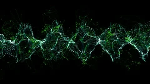 Music waves Stock Footage 10573693