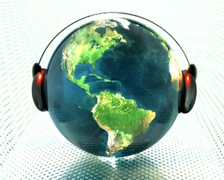 Music world Stock Footage 143896
