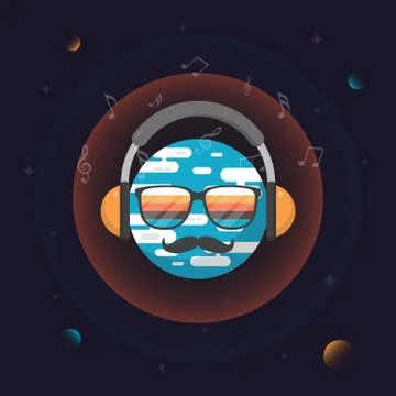 Music world 스톡 일러스트