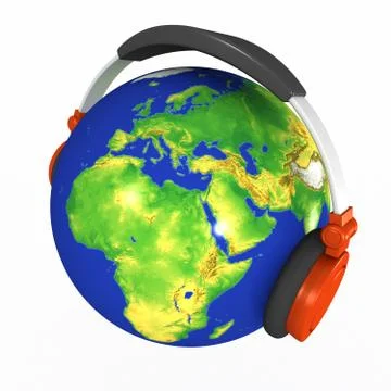 Music world 스톡 일러스트