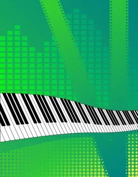 Musical background Stock Illustration