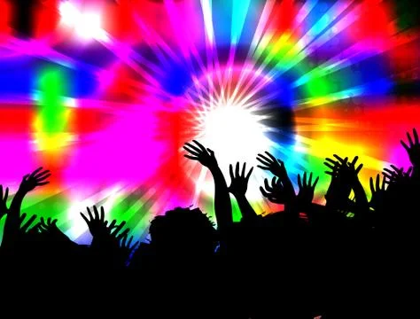 Musical background 库存插图