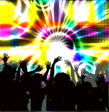 Musical background Stock-Illustration