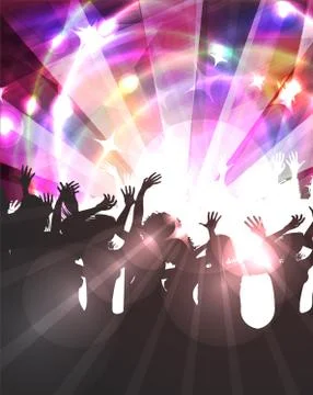 Musical background Stock Illustration