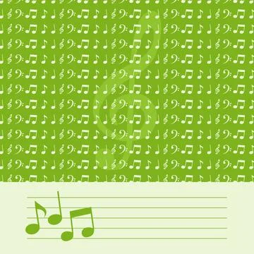 Musical background Stock Illustration