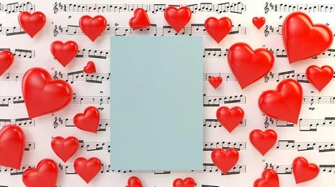 Musical background Stock Illustration