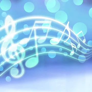 Musical background Stock Photos
