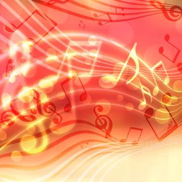 Musical background Stock Photos