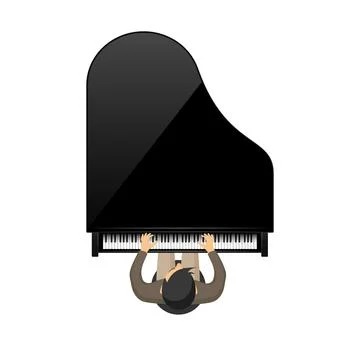 Piano Keyboard Illustrations ~ Piano Keyboard Vectors