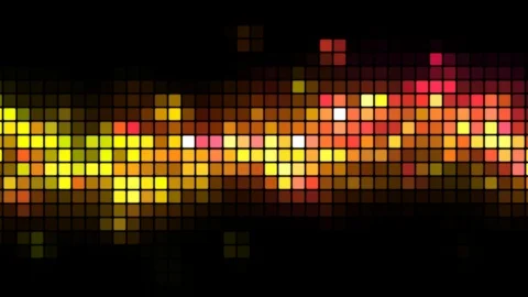 Musical Dancing Light Box Stock Footage 92335882