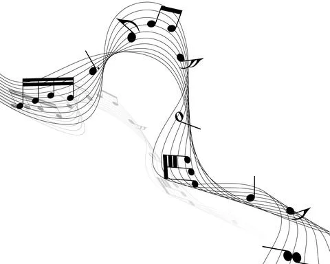 Musical Design Stock Illustration