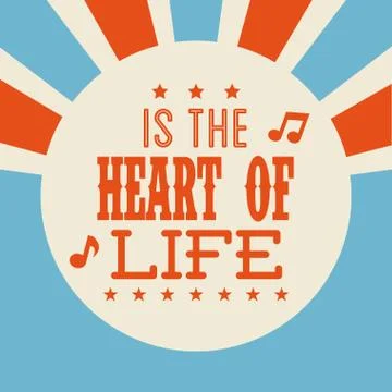 Musical design over dotted background vector illustration イラスト素材