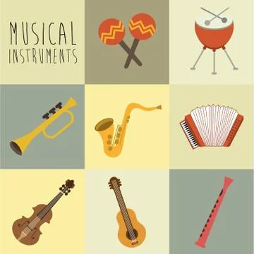 Musical design over white background vector illustration イラスト素材