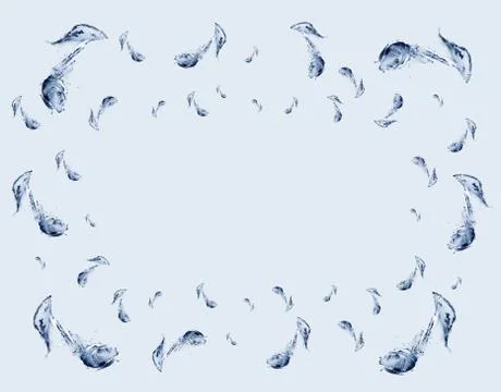 Musical Frame Stock Illustration