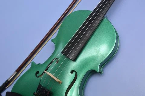 Musical instrument violin. Tool elements Stock Photos