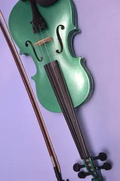 Musical instrument violin. Tool elements Foto stock