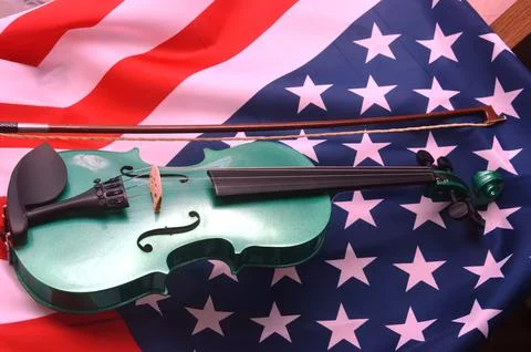 Musical instrument violin. Tool elements Stockfoto's