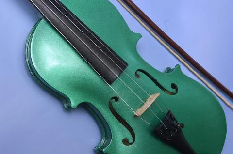 Musical instrument violin. Tool elements Foto stock