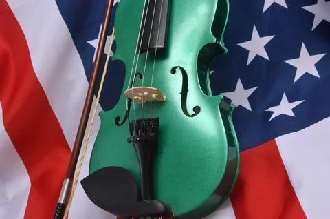 Musical instrument violin. Tool elements Stockfoto's