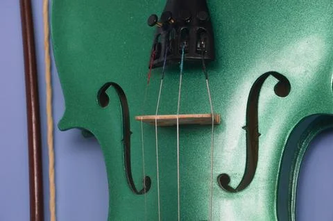 Musical instrument violin. Tool elements 写真素材