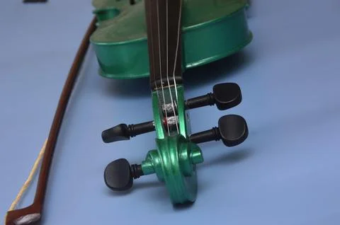 Musical instrument violin. Tool elements Stockfoto's
