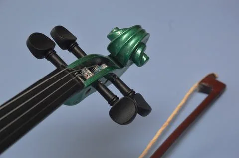Musical instrument violin. Tool elements Stockfoto's