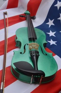 Musical instrument violin. Tool elements Stockfoto's