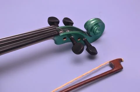 Musical instrument violin. Tool elements Stockfoto's