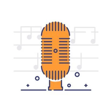 Musical instruments icons Stock Illustration