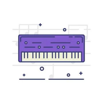 Musical instruments icons Stock Illustration