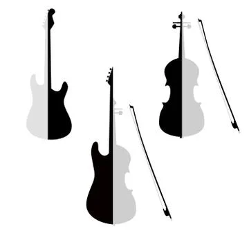 Musical instruments 스톡 일러스트