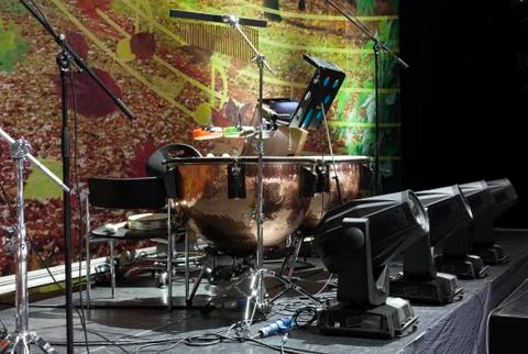 Musical instruments Stock Photos