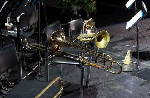 Musical instruments Stock Photos