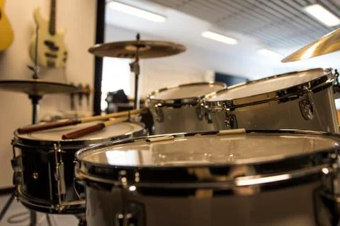 Musical instruments Stock Photos