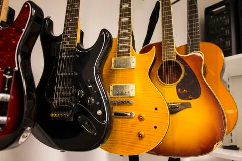 Musical instruments Stock Photos