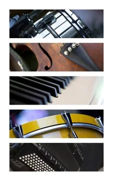 Musical instruments Stock Photos