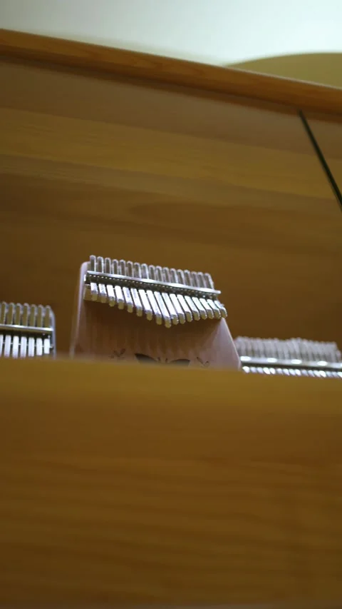 Musical instruments in the store vertical video 库存影片 289476028