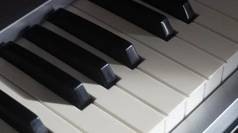 Musical Keys. 写真素材