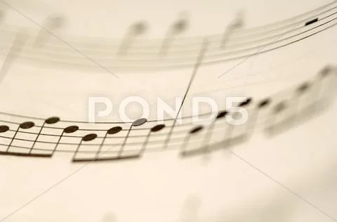 Musical Note, Close-Up
