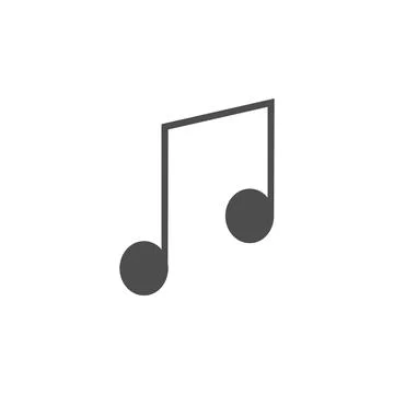 Musical note . Element of web icon. Premium quality graphic design icon. Signs イラスト素材