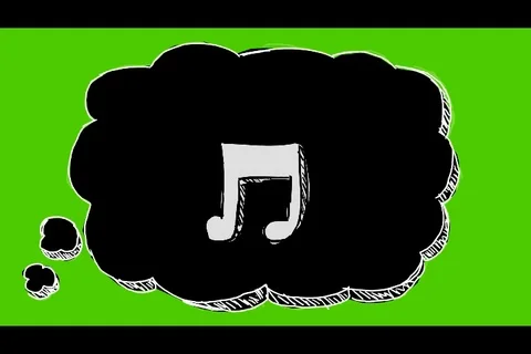 Musical Note - Hand-Drawn Animation - Th... | Stock Video | Pond5