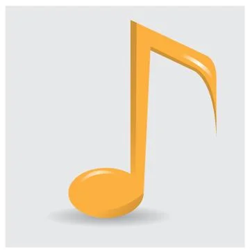 Musical note Stock Illustration