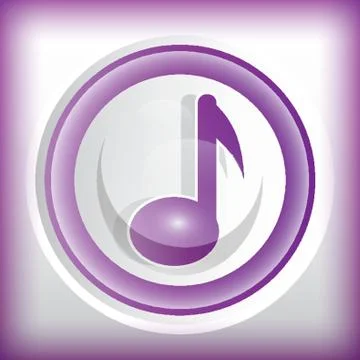 Musical note Stockillustratie